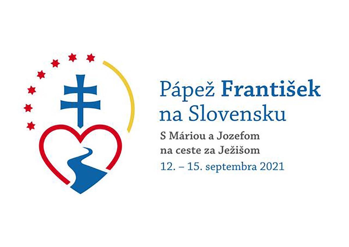 Logo a motto návštevy Svätého Otca Františka na Slovensku