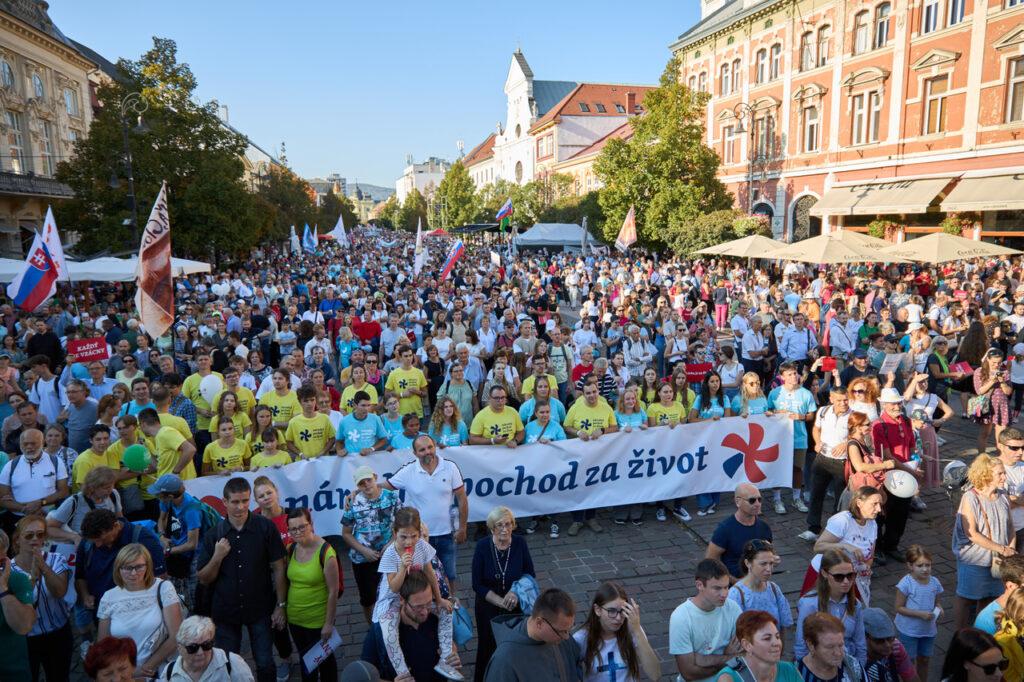 Národný pochod za život pozdravil pápež František. Ak niekoho milujeme, chceme aby bol chránený