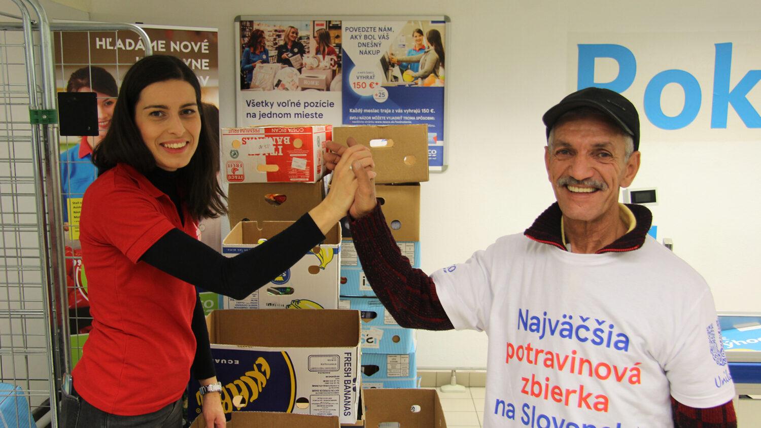 Najväčšia potravinová zbierka pomôže ľuďom v núdzi