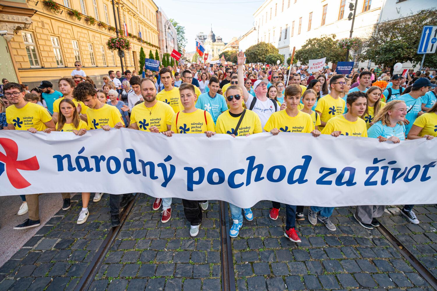 Národný pochod za život už túto nedeľu v Bratislave